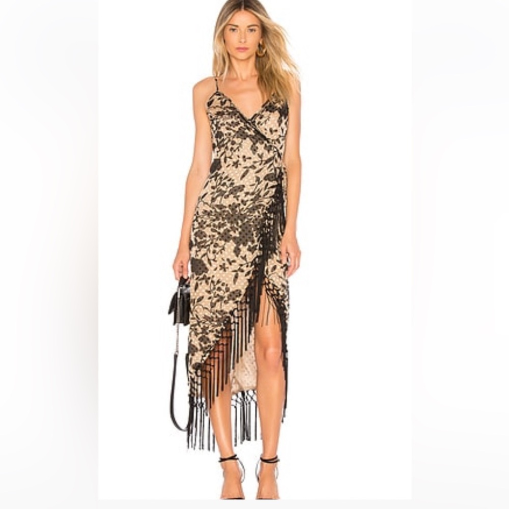 House of Harlow fringe dress